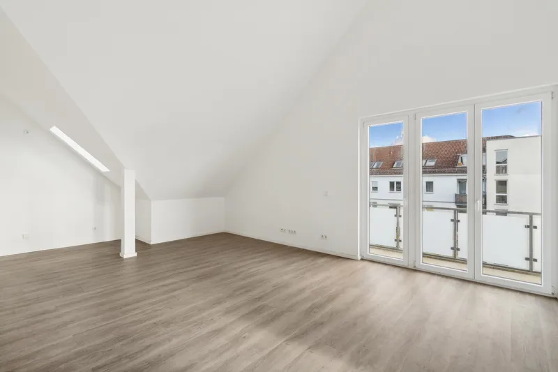 Wohnkomfort im Grünen: 3-Zimmer-Dachgeschosswohnung im Neubau — photo 1